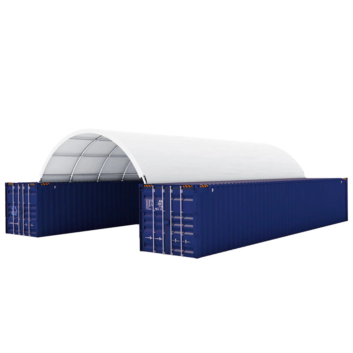20'X40' Shipping Container Canopy Shelter 15oz PVC - Image 2